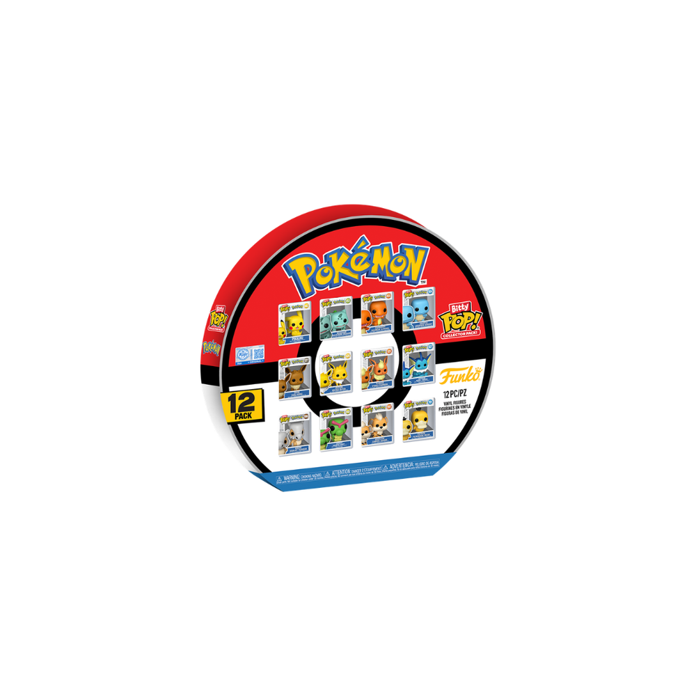 Bitty Pop! Collector Pack Pokemon 12-Pack