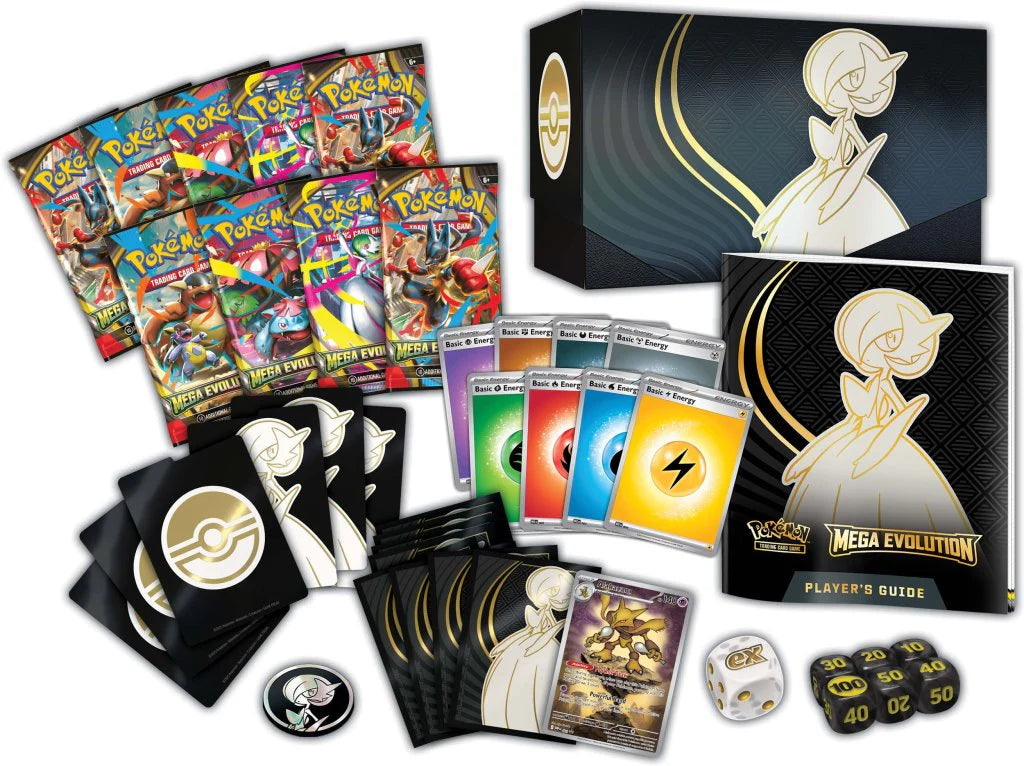 Elite Trainer Box Pokemon Mega Evolution - Edicion Mega Gardervoir