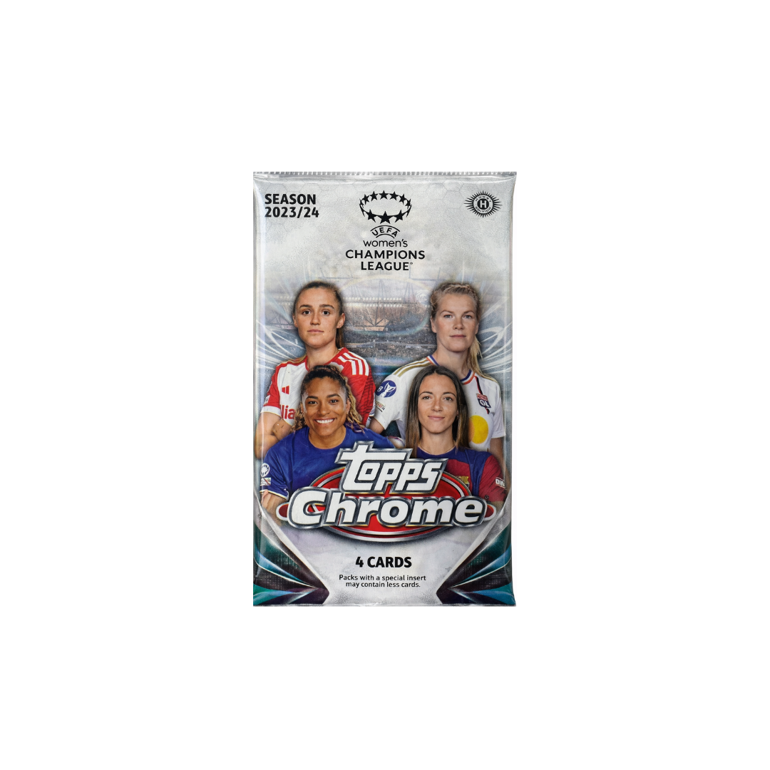 Paquete de 1 camiseta de fútbol Topps UEFA para mujer 2023/24