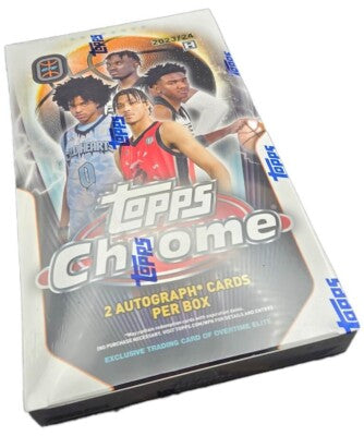 🏀 Basketball 2023-24 Topps Chrome – Hobby Box