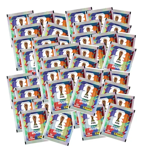 Pack 50 sobres Mundial - individual
