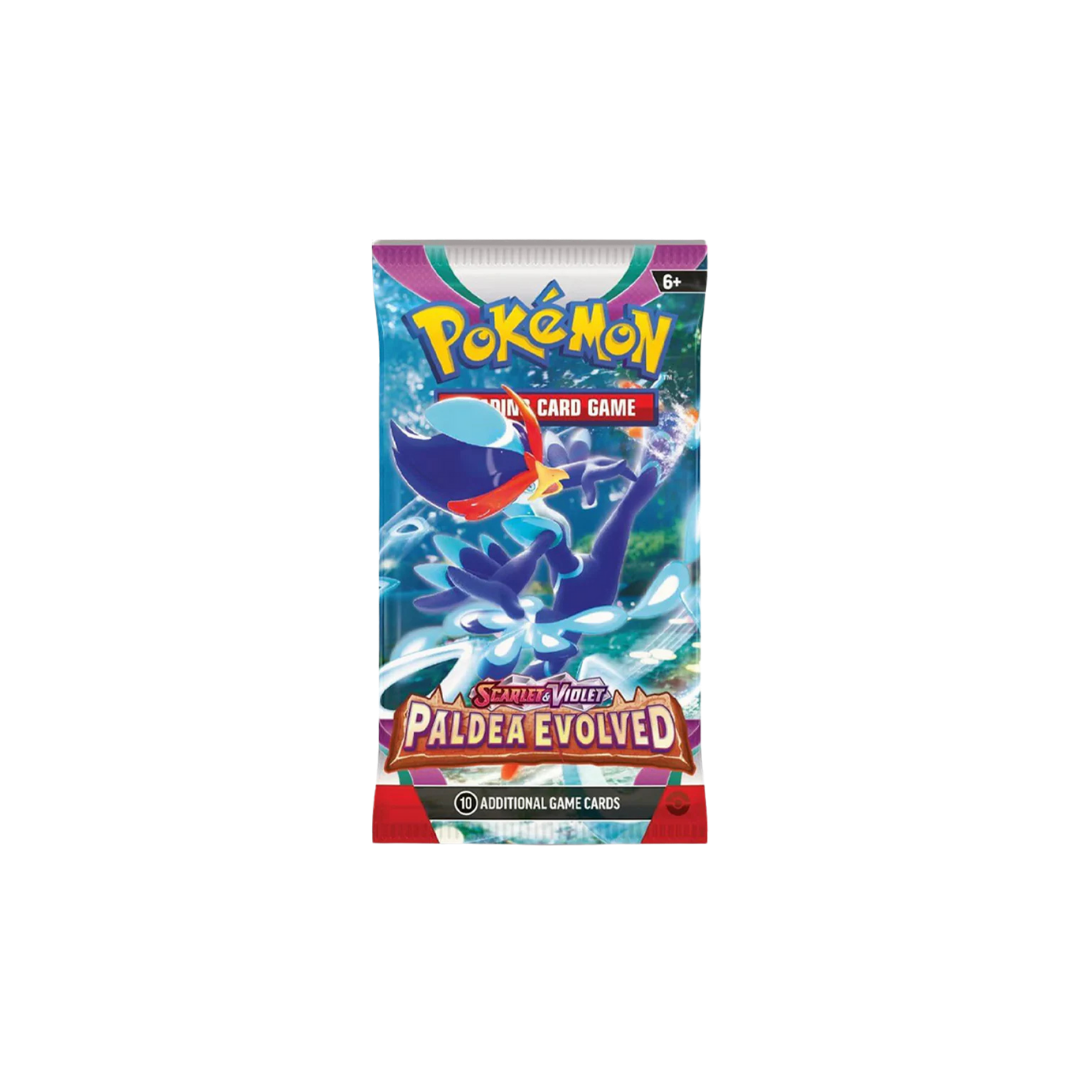 Pokémon Paldea Evolved – 1 Sobre con 10 Cartas Coleccionables