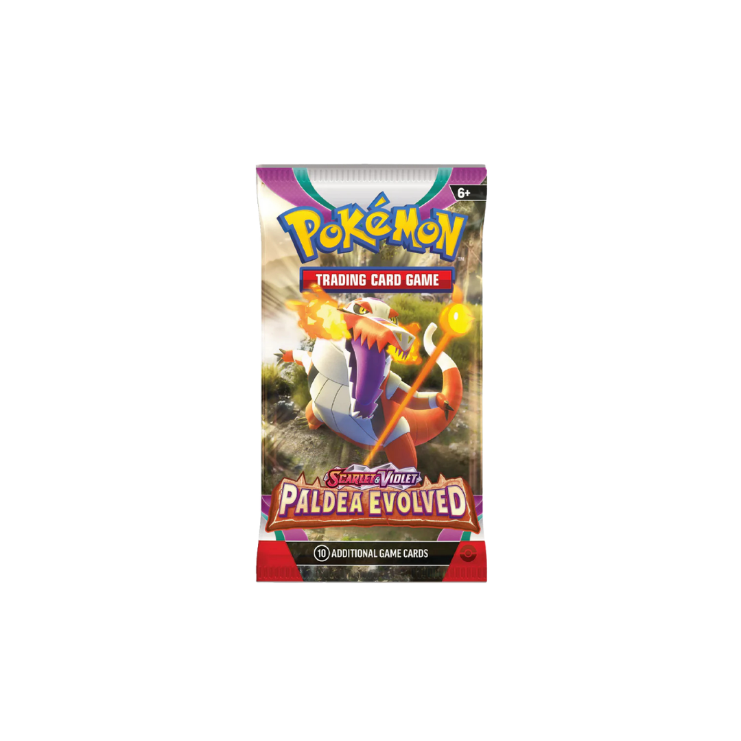 Pokémon Paldea Evolved – 1 Sobre con 10 Cartas Coleccionables
