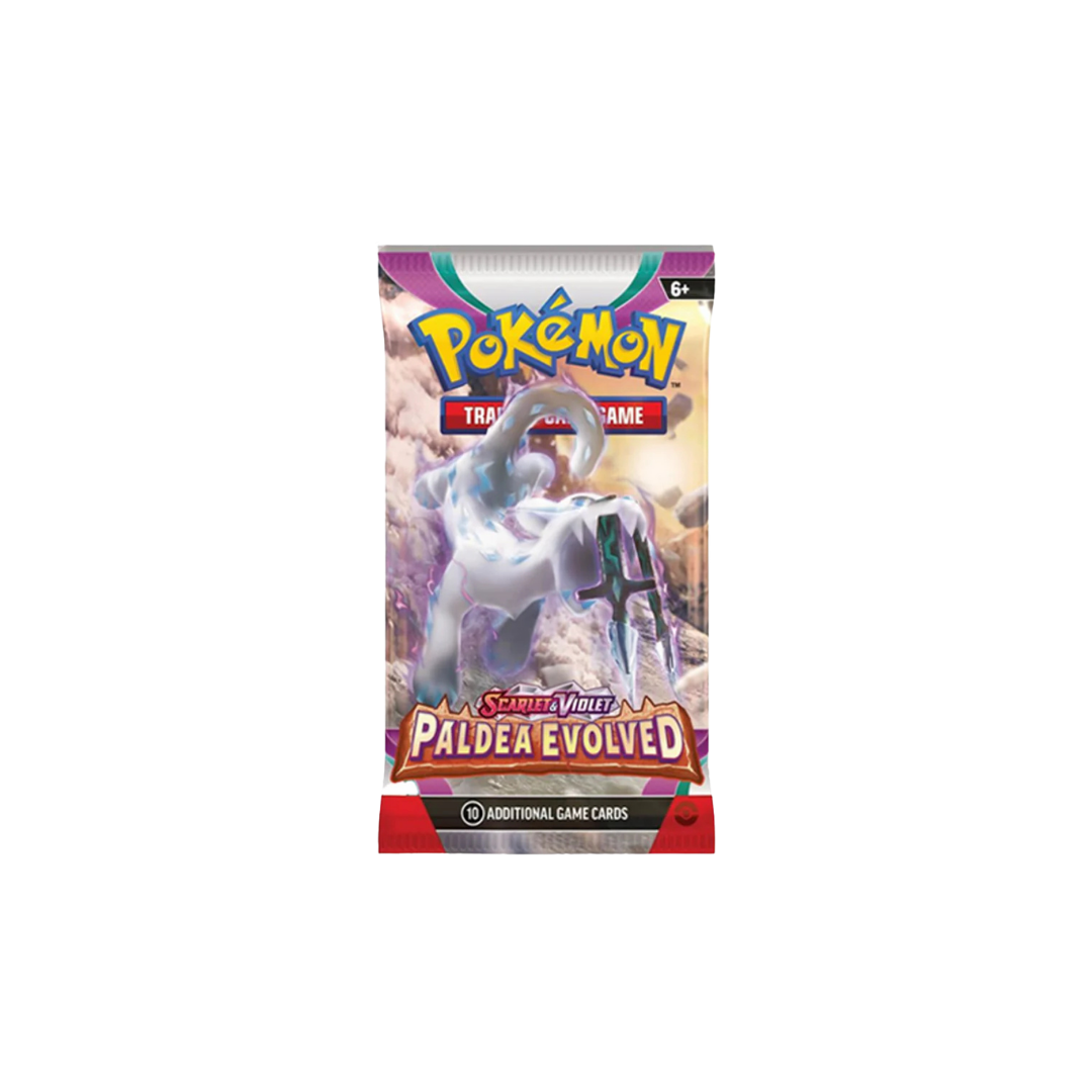 Pokémon Paldea Evolved – 1 Sobre con 10 Cartas Coleccionables