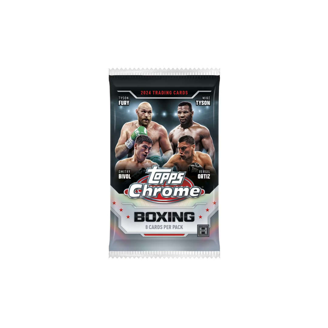 Topps Chrome Boxing 8 tarjetas